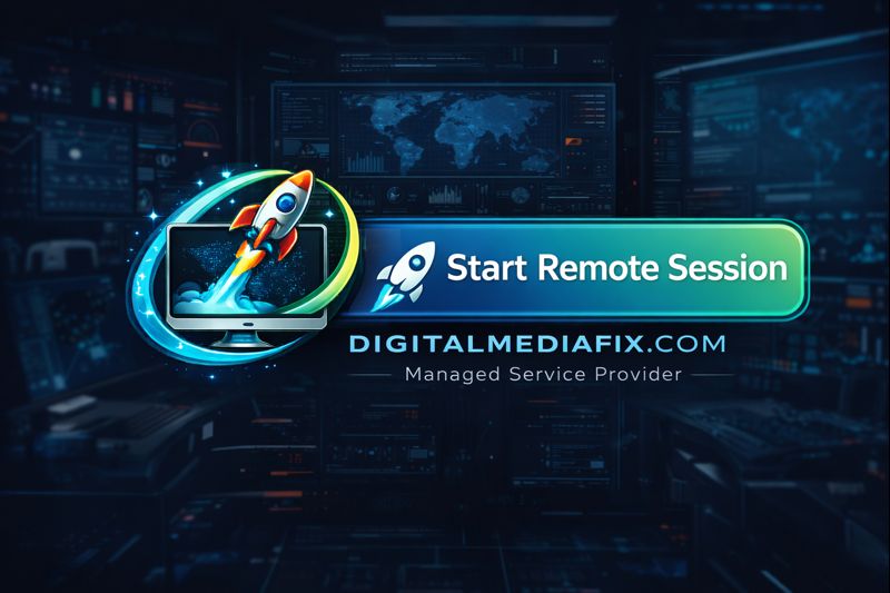 Start Remote Session - Digital Media Fix